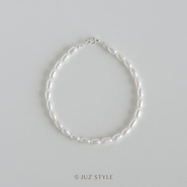  Vòng tay ngọc trai nước ngọt 3.3-3.7mm 