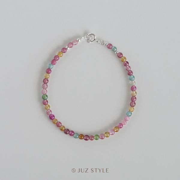  Vòng tay đá Tourmaline 3.1mm 