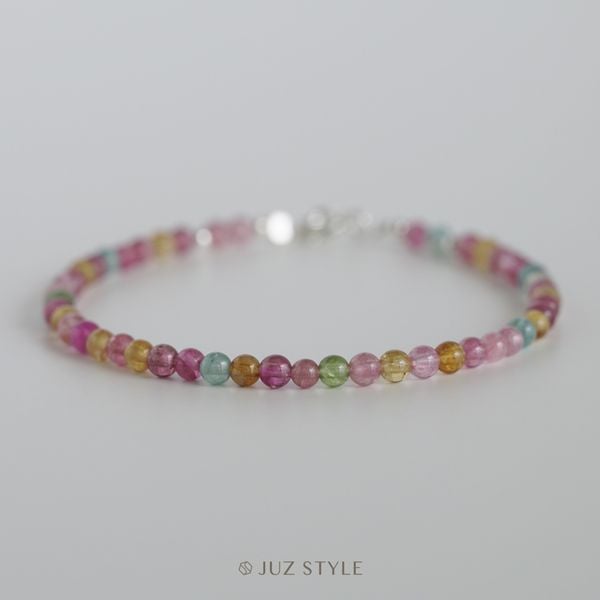  Vòng tay đá Tourmaline 3.1mm 