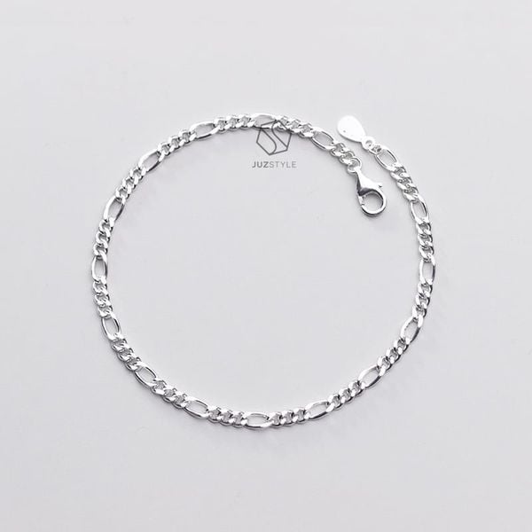  Lắc chân bạc The basic chain 