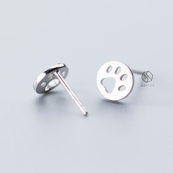  Bông tai bạc Bearfoot 