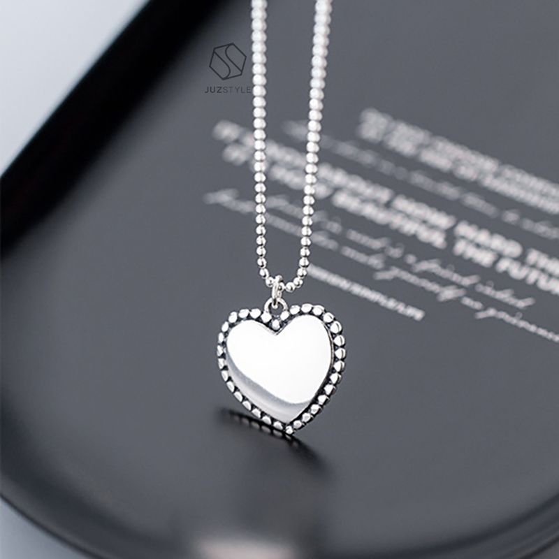  Dây chuyền bạc Heart tag 