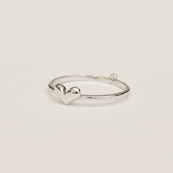  Nhẫn bạc Tiny heart 