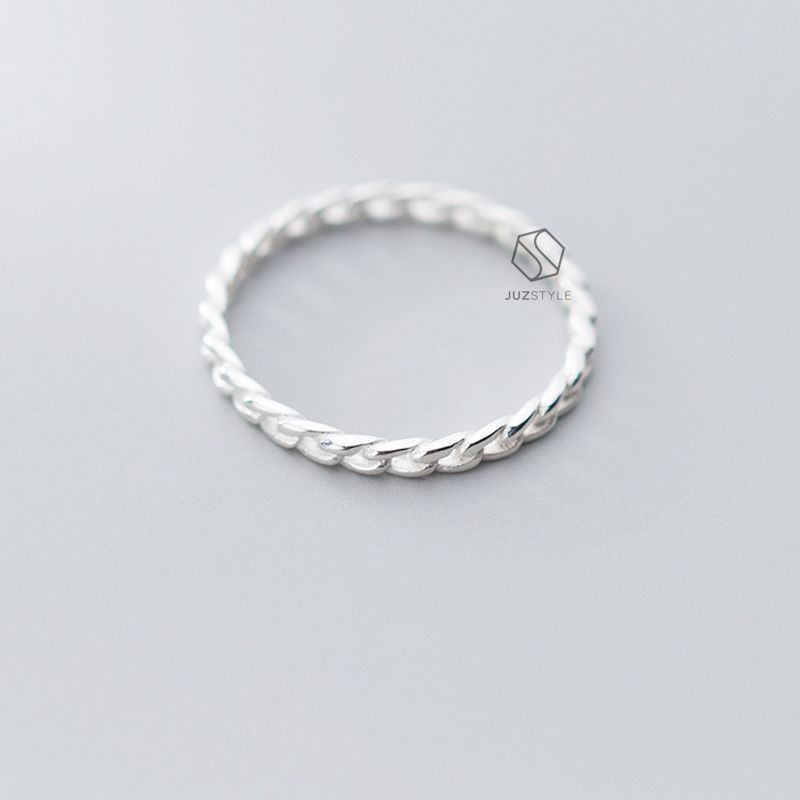  Nhẫn bạc Tiny chain 
