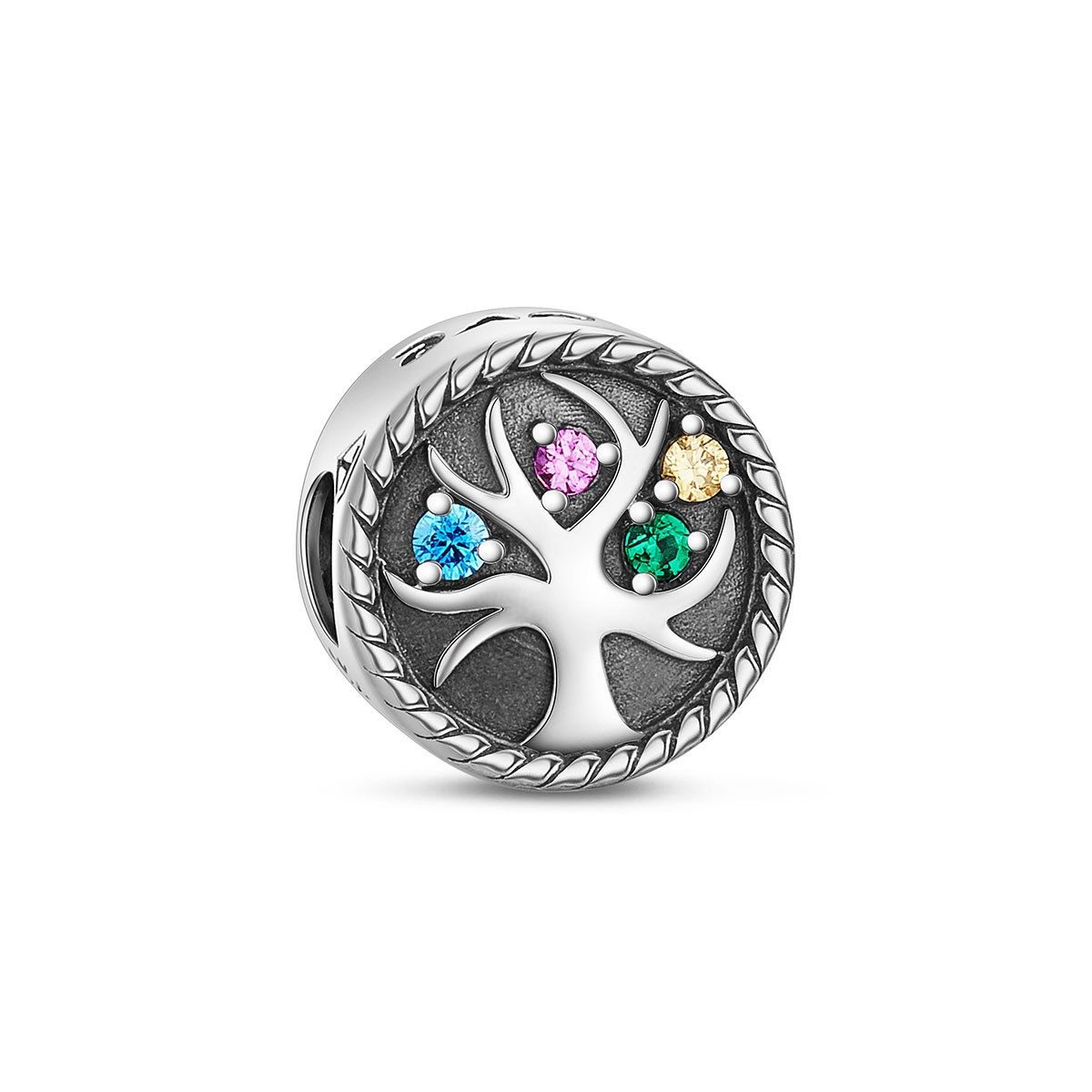  Charm bạc Tree of Life 