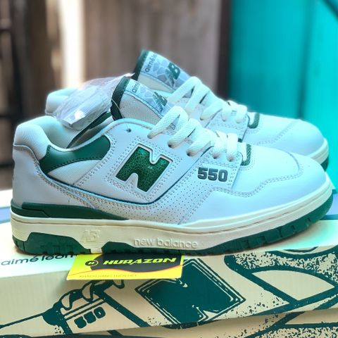  Giày New Balance 550 x Aime Leon Dore White Green 