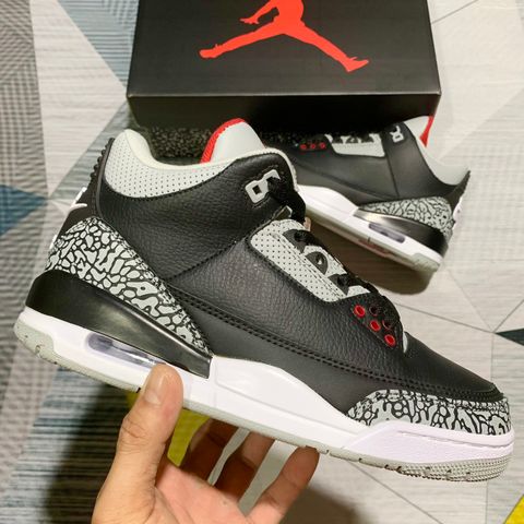  Jordan 3 Black Cement 