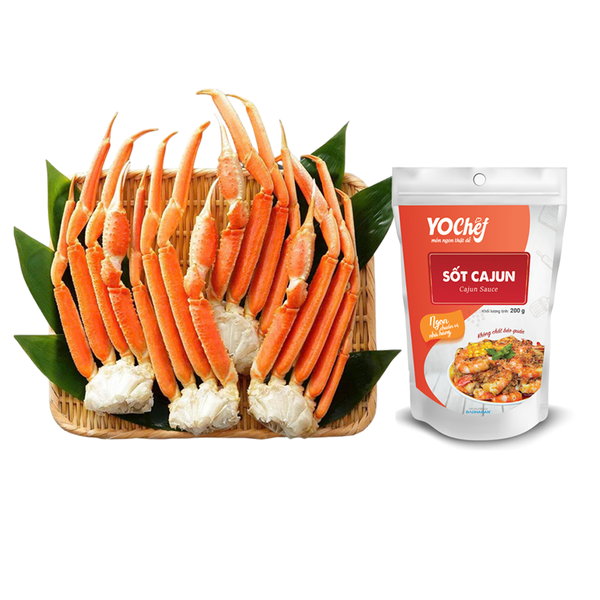 combo chan cua tuyet nga sot cajun combo