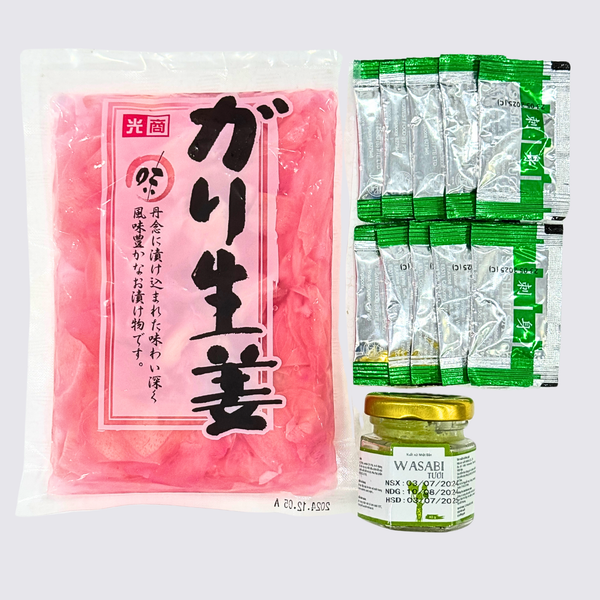 combo gia vi sashimi lon