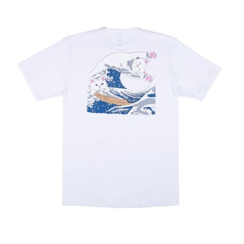  RIPNDIP, Great Wave T-Shirt White 