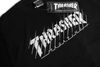THRASHER THRASHED T-SHIRT BLACK