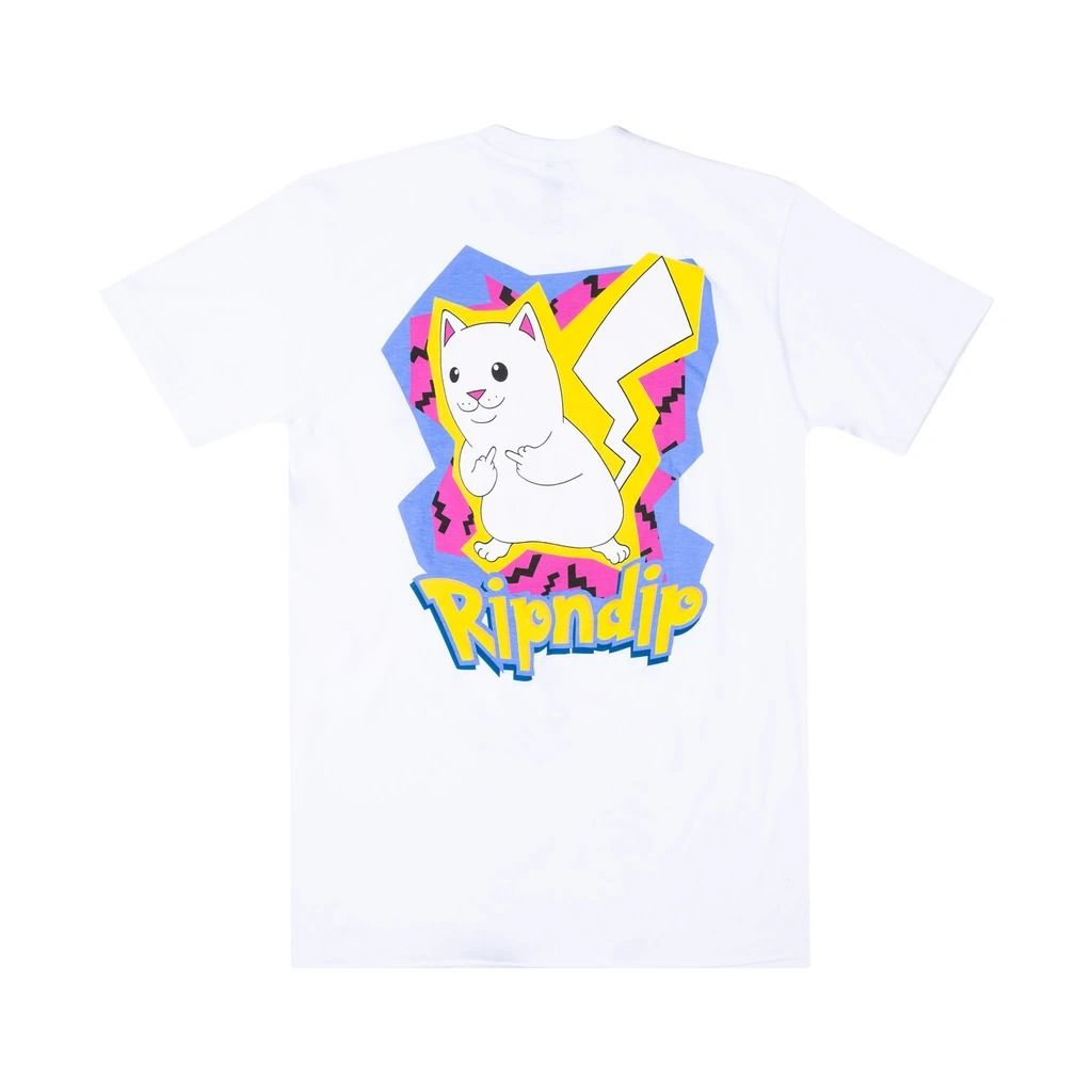 RIPNDIP, CATCH EM ALL T-SHIRT WHITE