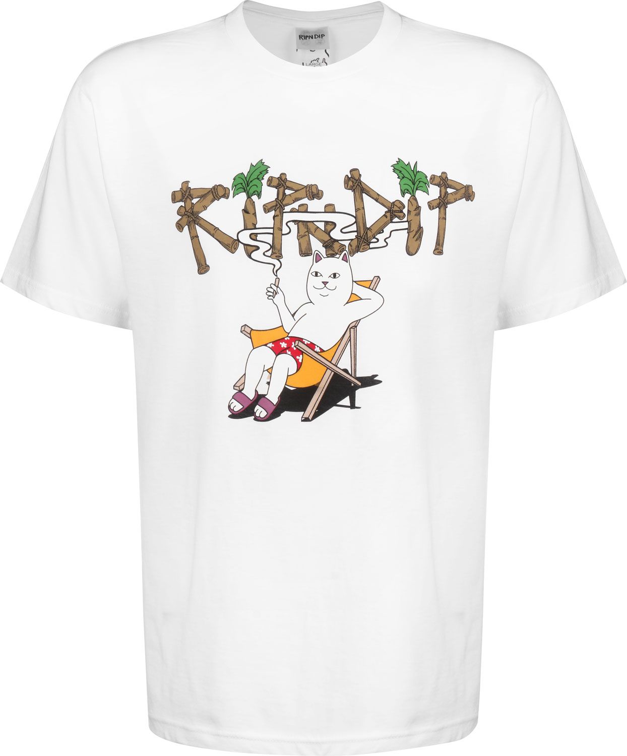 RIPNDIP, Island Nerm T-Shirt White