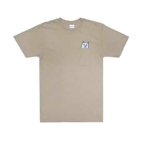  RIPNDIP, Lord Nermal Pocket T-Shirt Tan 