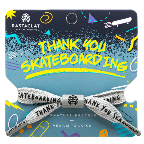  Rastaclat Thank You Skateboarding Grey 