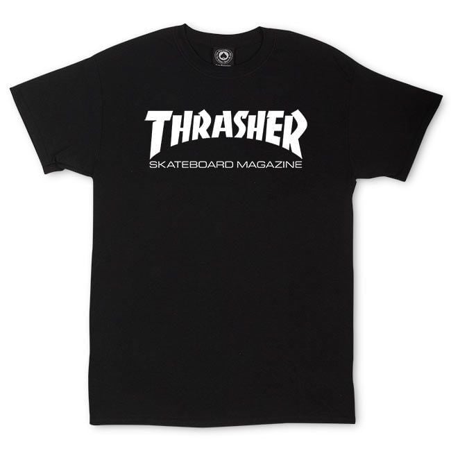 THRASHER SKATE MAG T-SHIRT BLACK