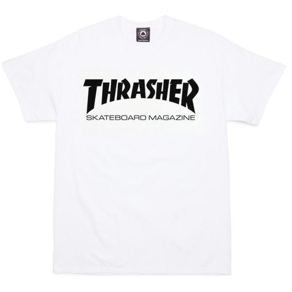 THRASHER SKATE MAG T-SHIRT WHITE