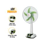  Quạt sạc tích điện để bàn AC&DC 16 inch FL416/416H 