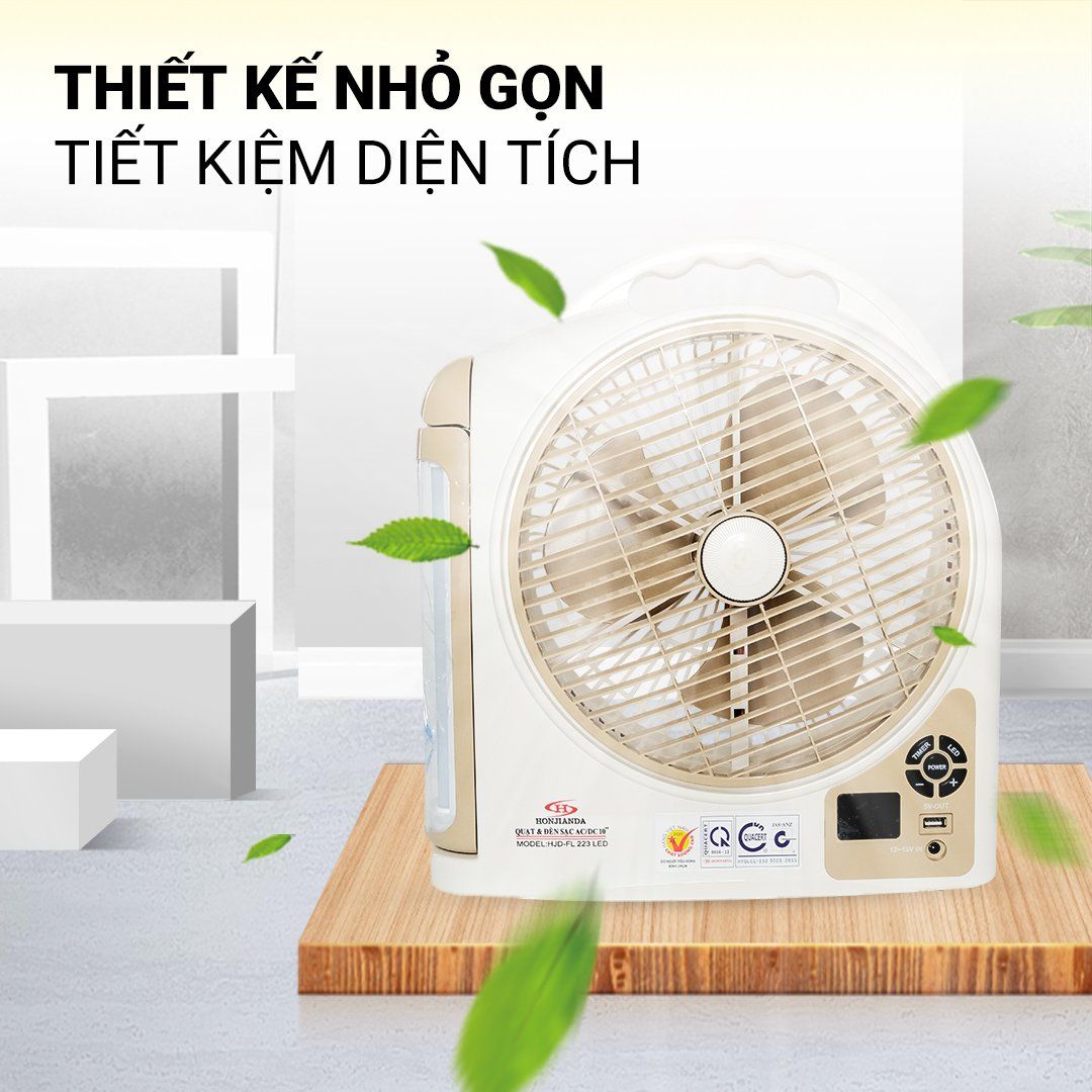  Quạt tích điện dạng hộp Mã HJD-FL223 