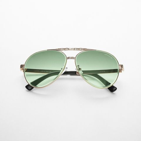 TAC Pilot Men's Sunglasses Green/Golden LACPS03