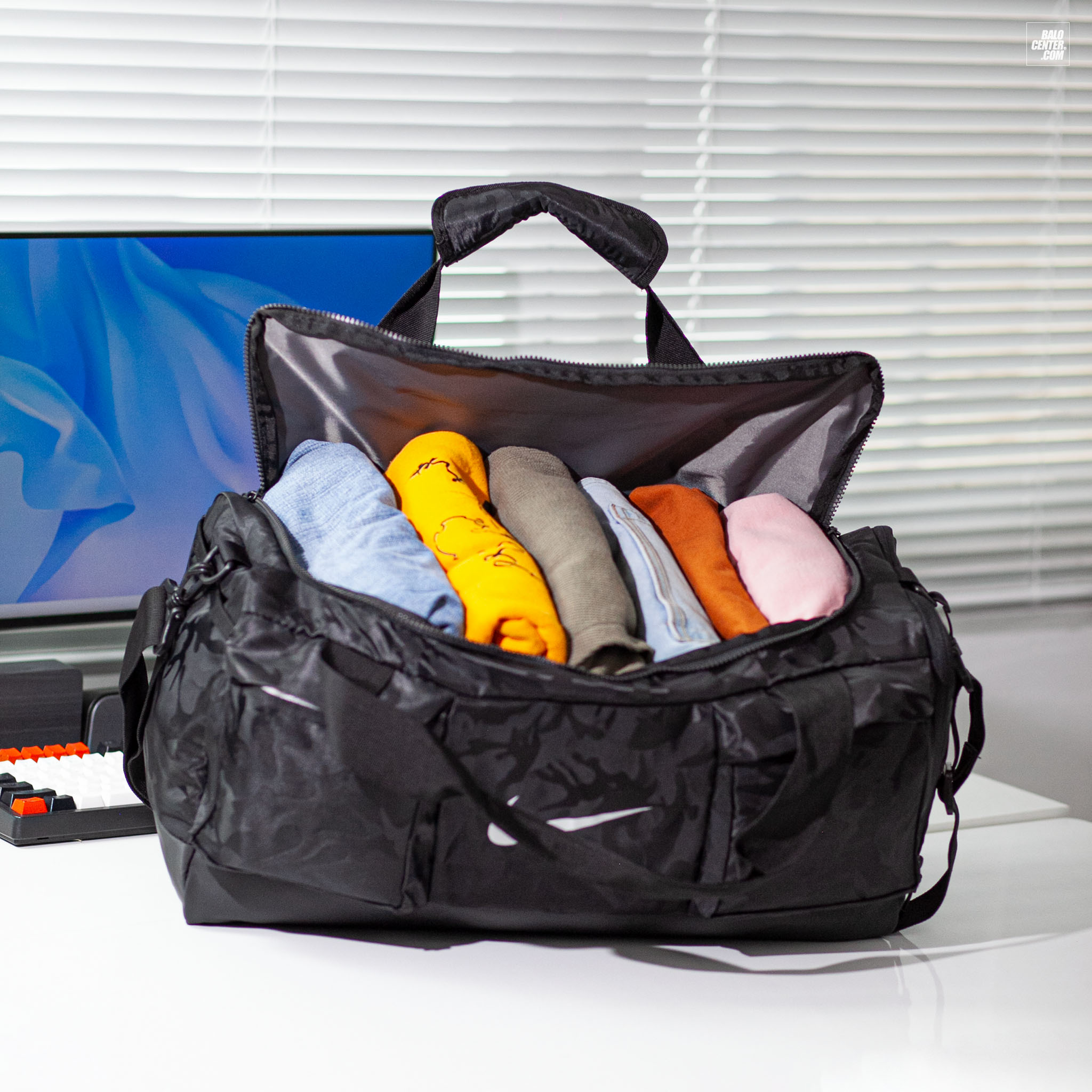 Nike Vapor Power Training Bag Black Camo BaloCenter