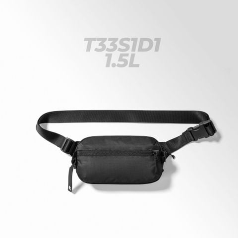 Aviator 1.5L Chest Bag Black T33S1D1