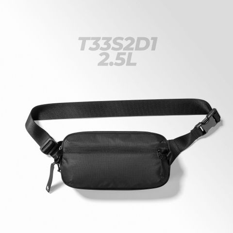 Aviator 2.5L Chest Bag Black T33S2D1