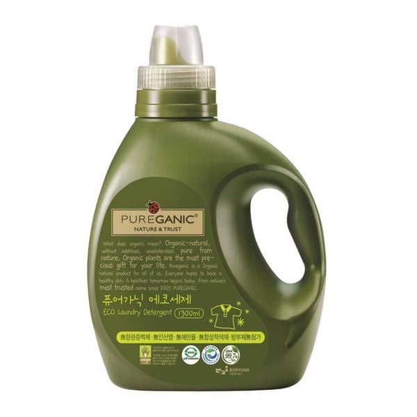 Pureganic Eco Laundry Detergent Bottle 1300ml