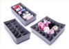  Bộ 3 hộp đựng đồ lót cho phòng ngăn nắp (màu xám) 