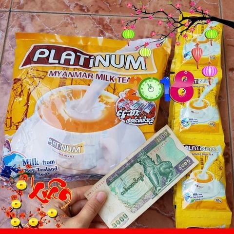 Trà sữa Platinum Myanmar 900gr
