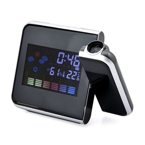 Đồng Hồ Để Bàn LED, Chiếu Giờ, Đo Nhiệt Độ Phòng - Giao Màu Ngẫu Nhiên