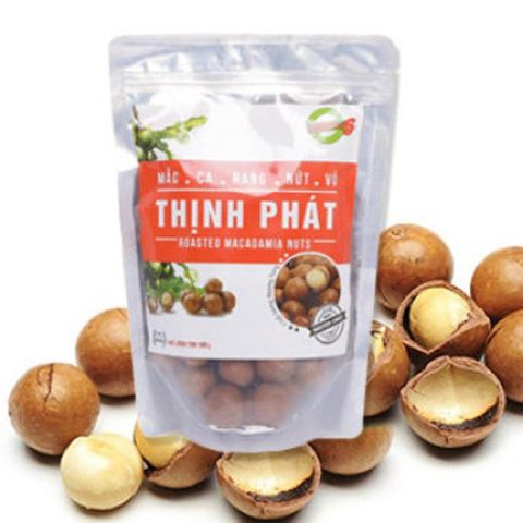 500 Gr Mắc Ca Rang Nứt Vỏ Nguyên Chất Thịnh Phát