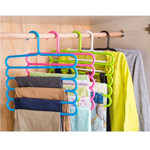 Bộ 3 móc phơi treo quần áo 5 tầng đa năng