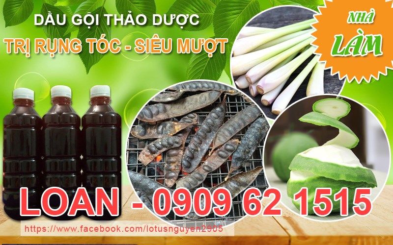  BÁN DẦU GỘI BỒ KẾT THẢO DƯỢC - (HÀNG NHÀ LÀM) 