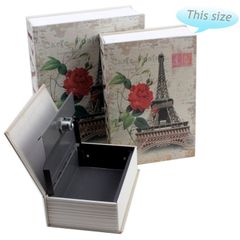 Két sắt giả sách khóa số Digital size lớn