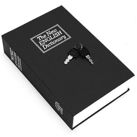Két sắt mini giả sách bí mật - Khóa Chìa
