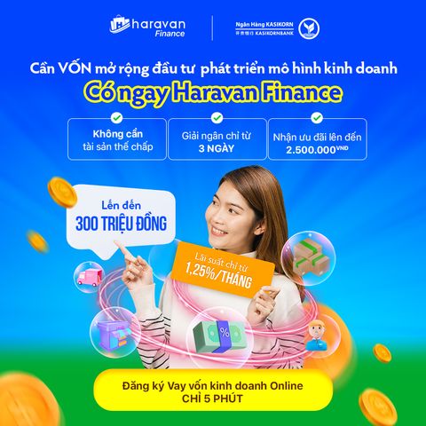 Nhận ưu đãi 2.500.000Đ khi đăng ký vay kinh doanh nhanh lên đến 300 Triệu