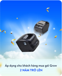 Tặng miễn phí Bộ Máy in hóa đơn + Máy in vận đơn + Giấy in
