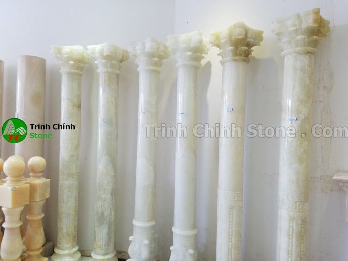 Cột đá - chân tảng đá 001