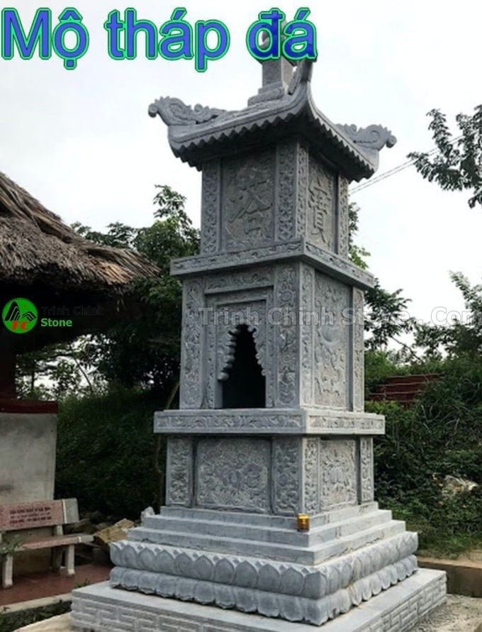 Mộ tháp bằng đá 005