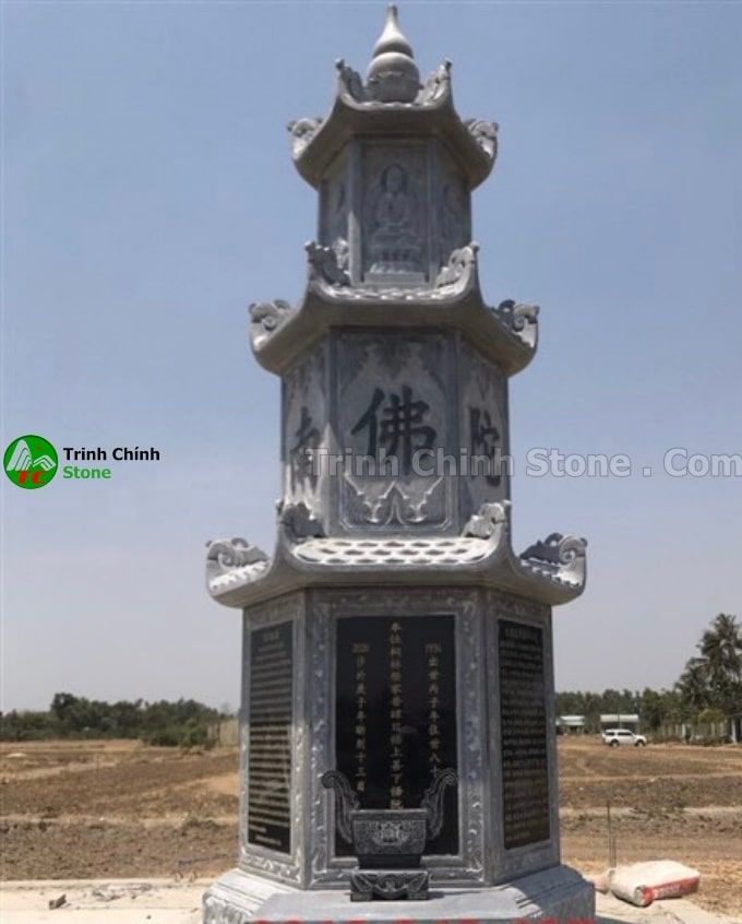 Mộ tháp bằng đá 006