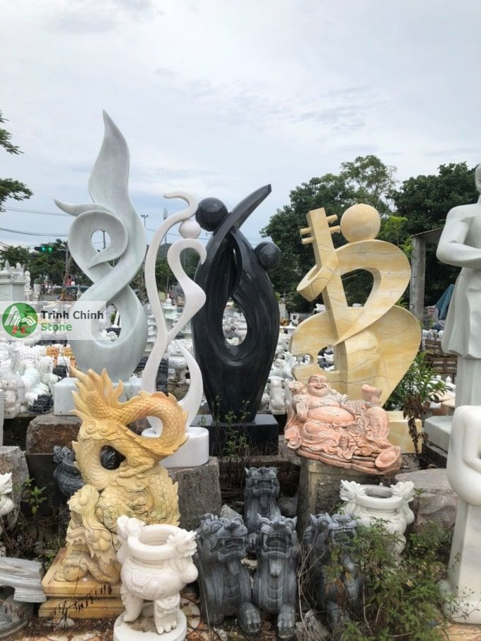 Tượng đá trừu tượng 009