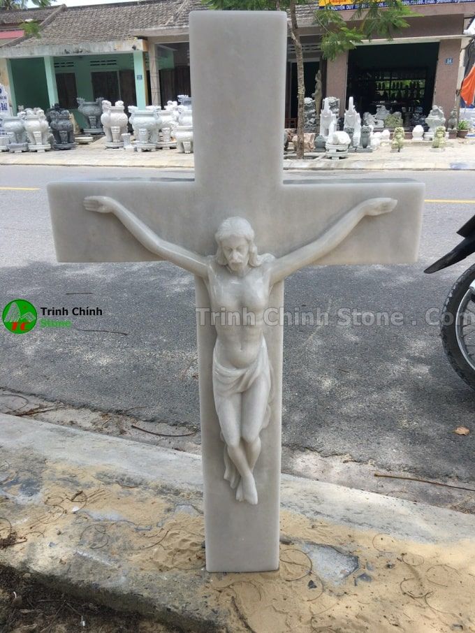 Tượng chúa jesus bằng đá 011