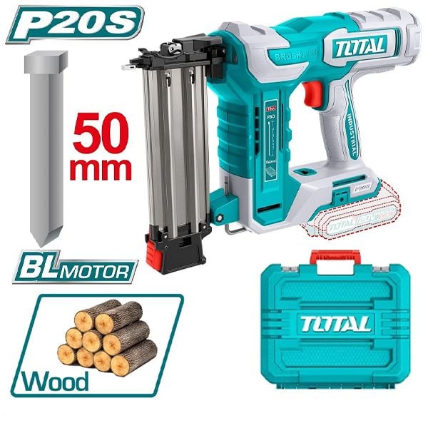 Máy Bắn Đinh Thẳng Không Chổi Than Dùng Pin 20V (Không Kèm Pin & Sạc) TCBNLI5005 - hình ảnh sản phẩm thực tế 1