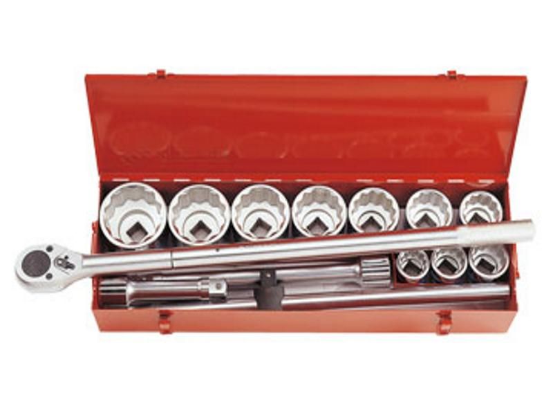 1'' Bộ tuýp 14 chi tiết hệ inch Kingtony 8015SR - hình ảnh sản phẩm thực tế 1