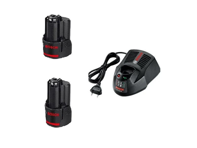 BỘ 2 PIN + 1 SẠC BOSCH (10.8V 1.5AH)/1600A001A1