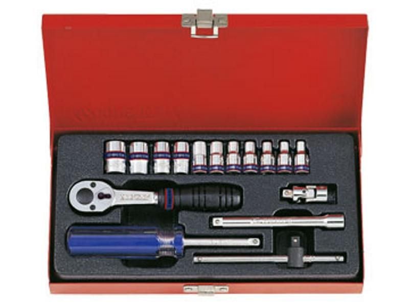 1/4'' Bộ tuýp 16 chi tiết Kingtony 2516MR