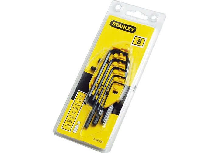 Bộ Lục Giác Hệ Inch 8 Chi Tiết Stanley 69-252