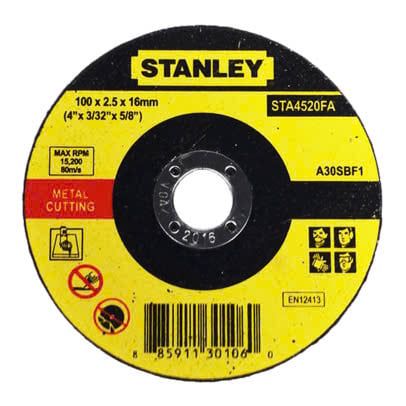 Đá Cắt Sắt 100 x 2.5 x 16mm Stanley STA4520FA