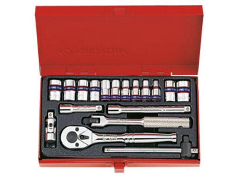 Bộ Tuýp 18 Chi Tiết Kingtony 2518MR 1/4''